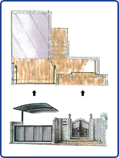 鎌倉市 外構工事 H様邸